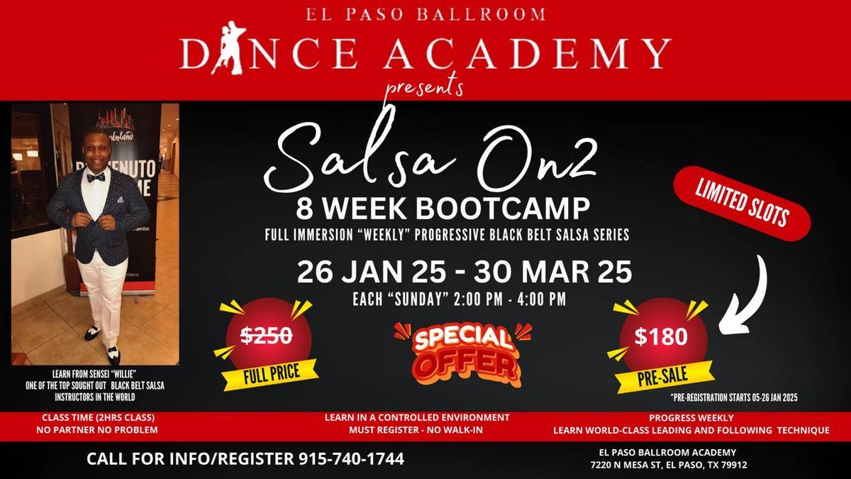 Salsa On2 8 Week Bootcamp