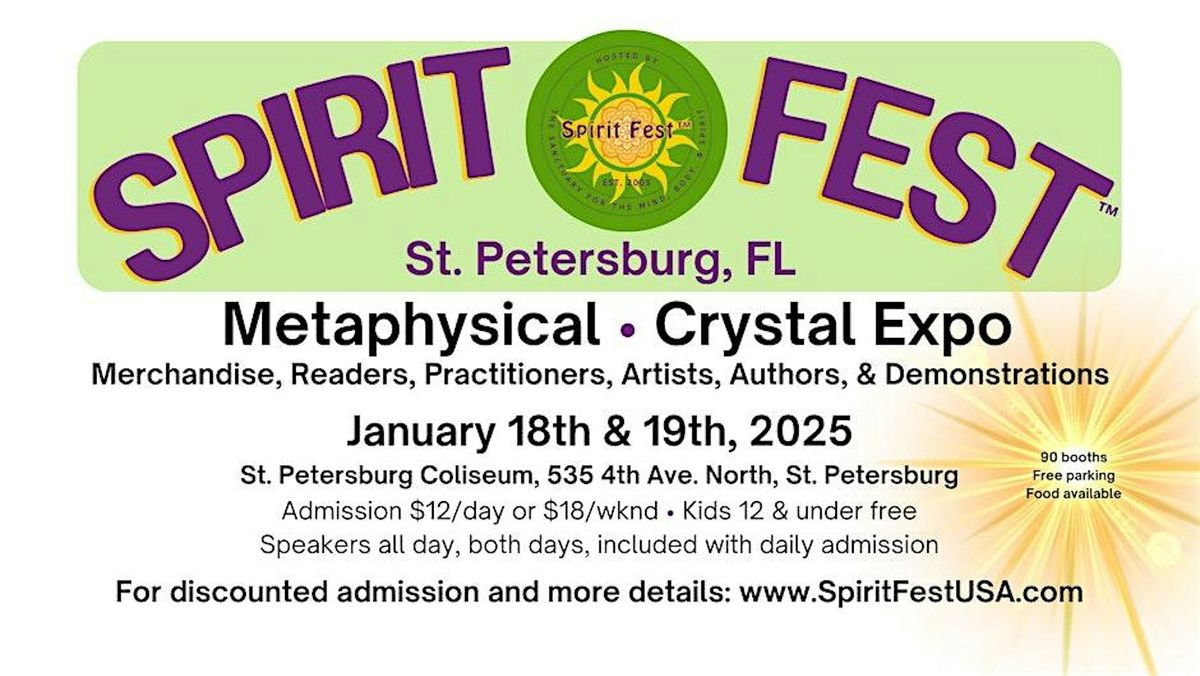 2025 Spirit Fest St Pete: Biofeedback & Holistic Health w\/ Hil & Vil