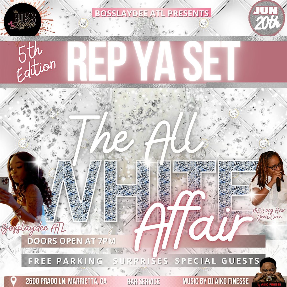 Rep Ya Set \u201cThe All White Affair\u201d