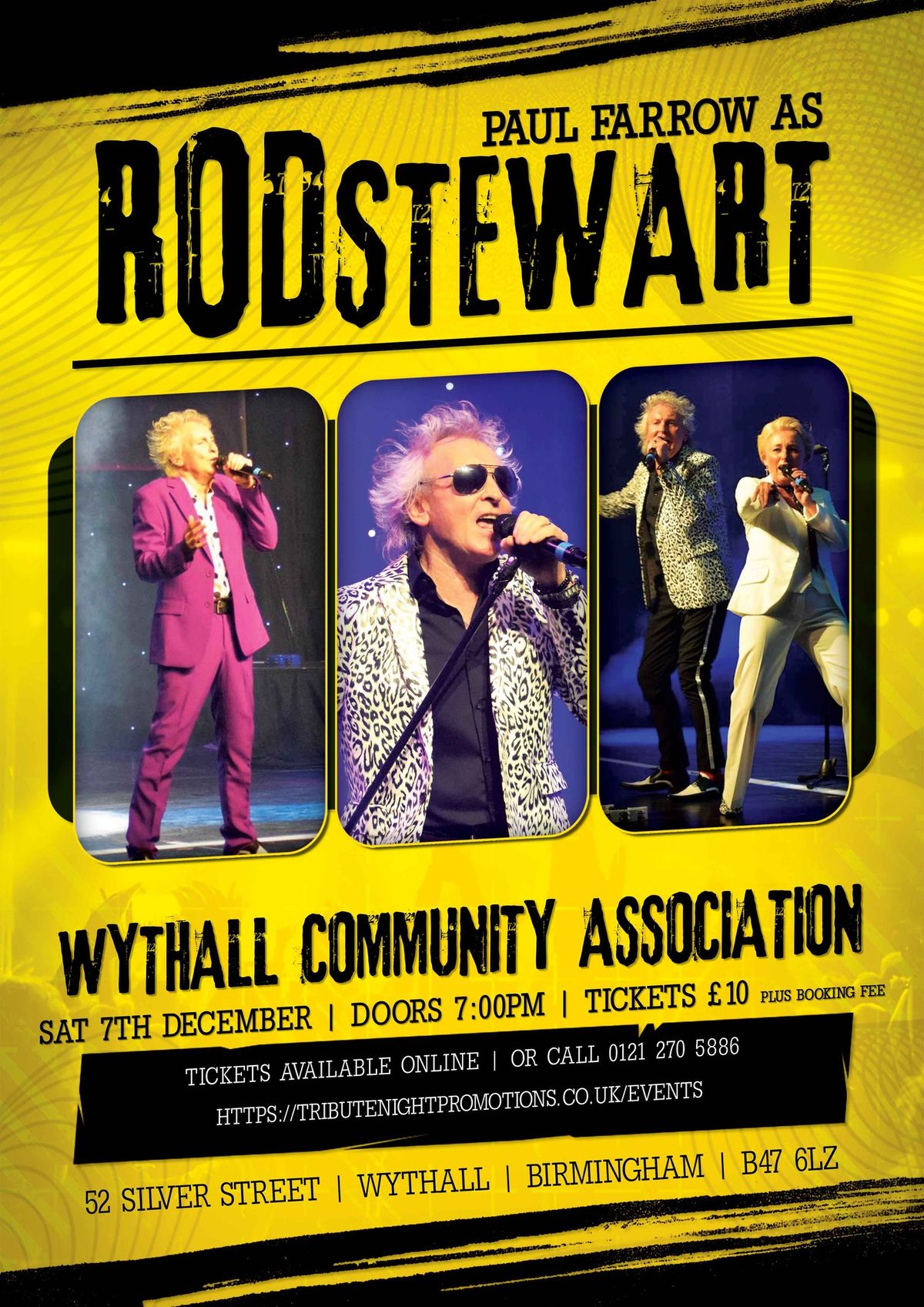 Rod Stewart Tribute Night - Wythall