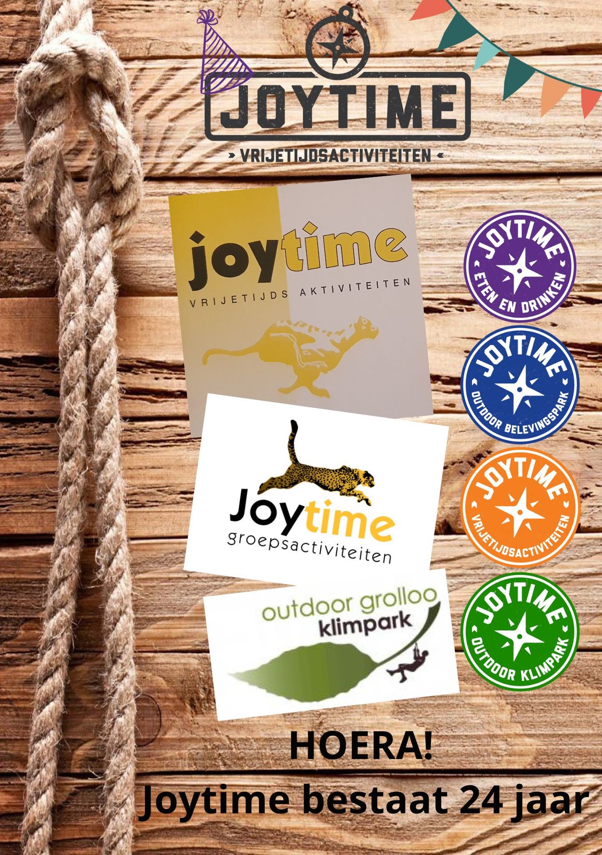 25 jarig jubileum Joytime