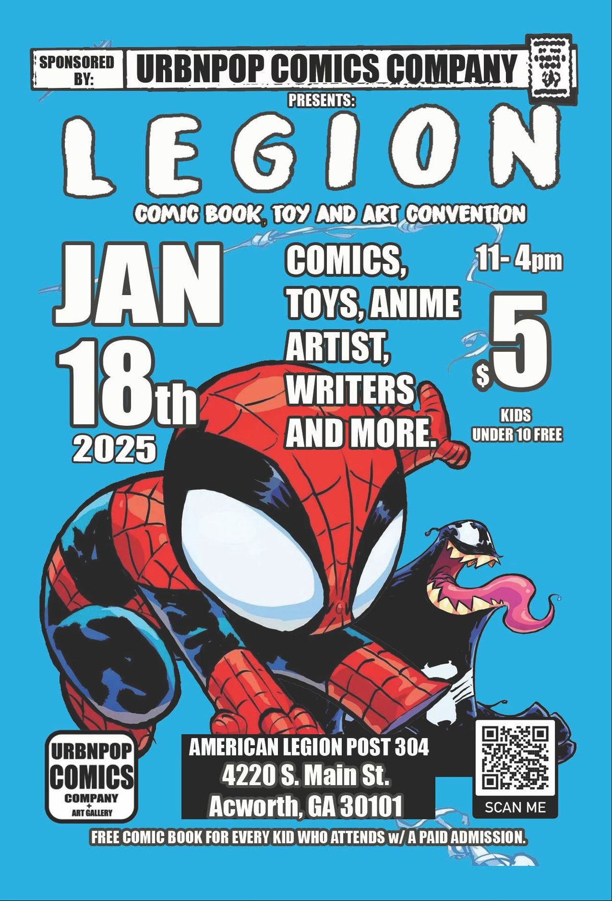 Mini Legion comic convention ( Acworth GA)