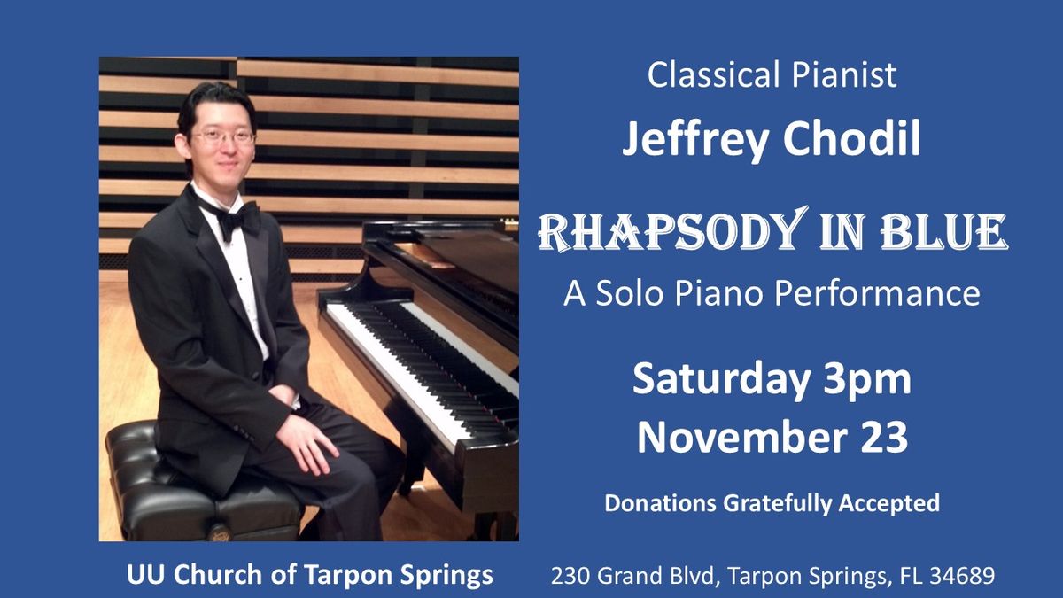 Rhapsody in Blue at the UU!