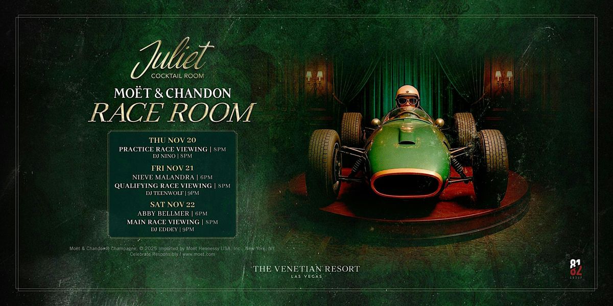 Juliet x Moet Live Music Race Lounge