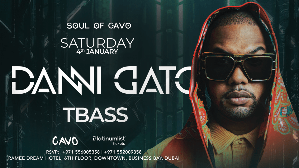 Soul of Cavo presents Danni Gato Live in Dubai