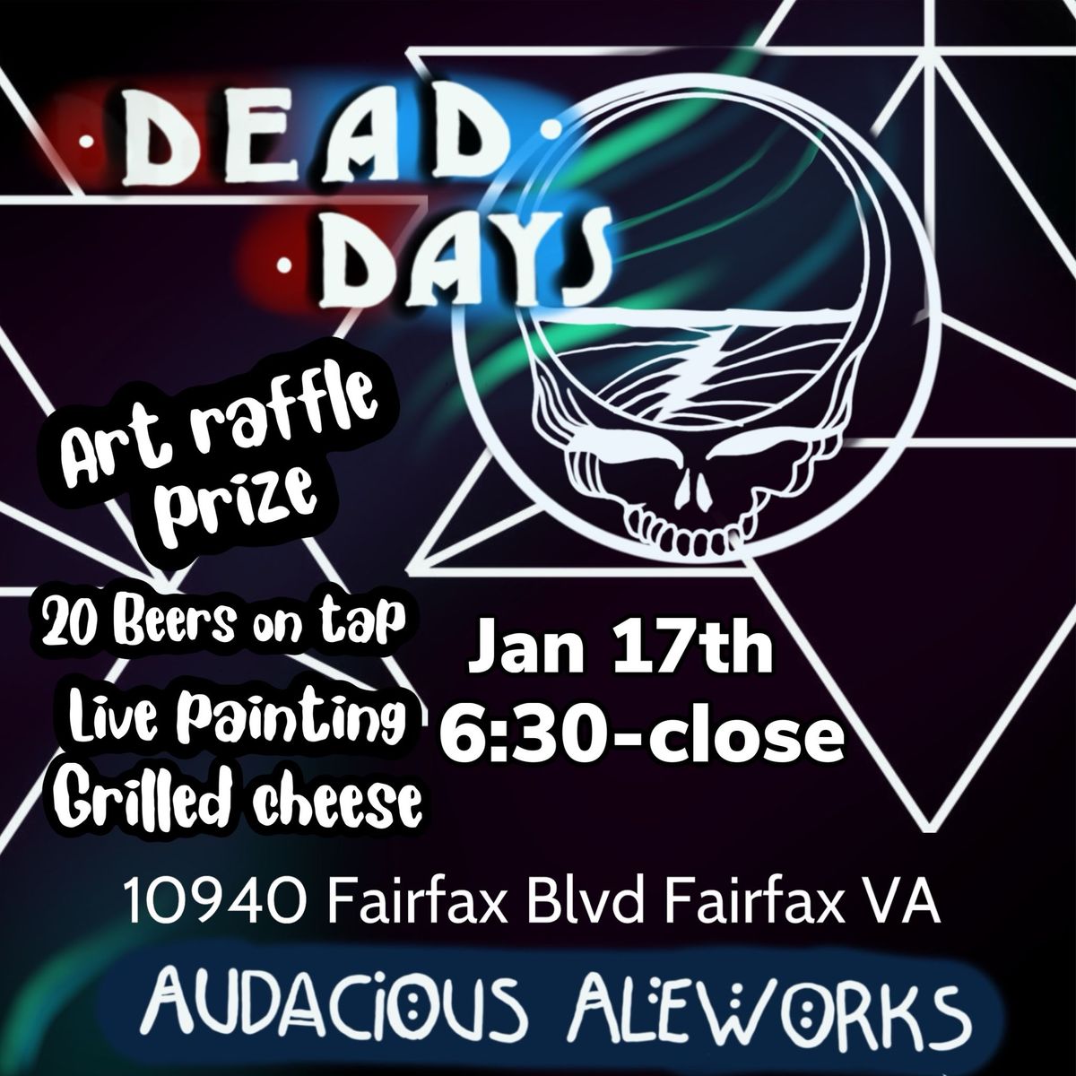 Audacious Dead Days - Grateful Dead Watch Party - March 28, 1981 Essen , Germany Full show