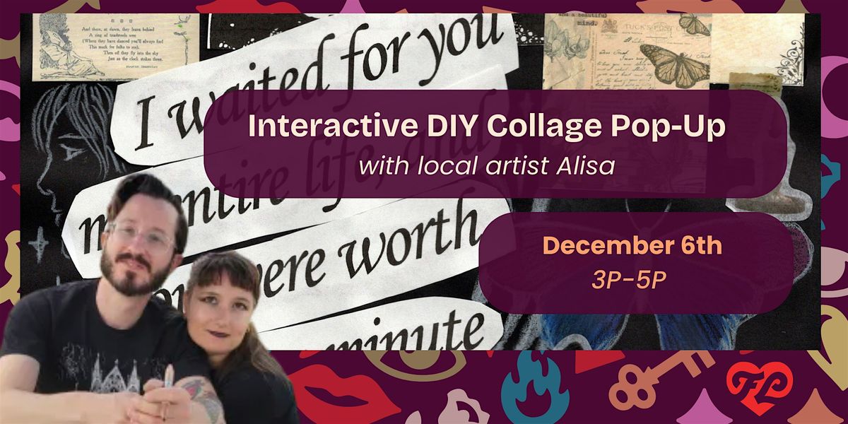 Interactive DIY Collage Pop-Up