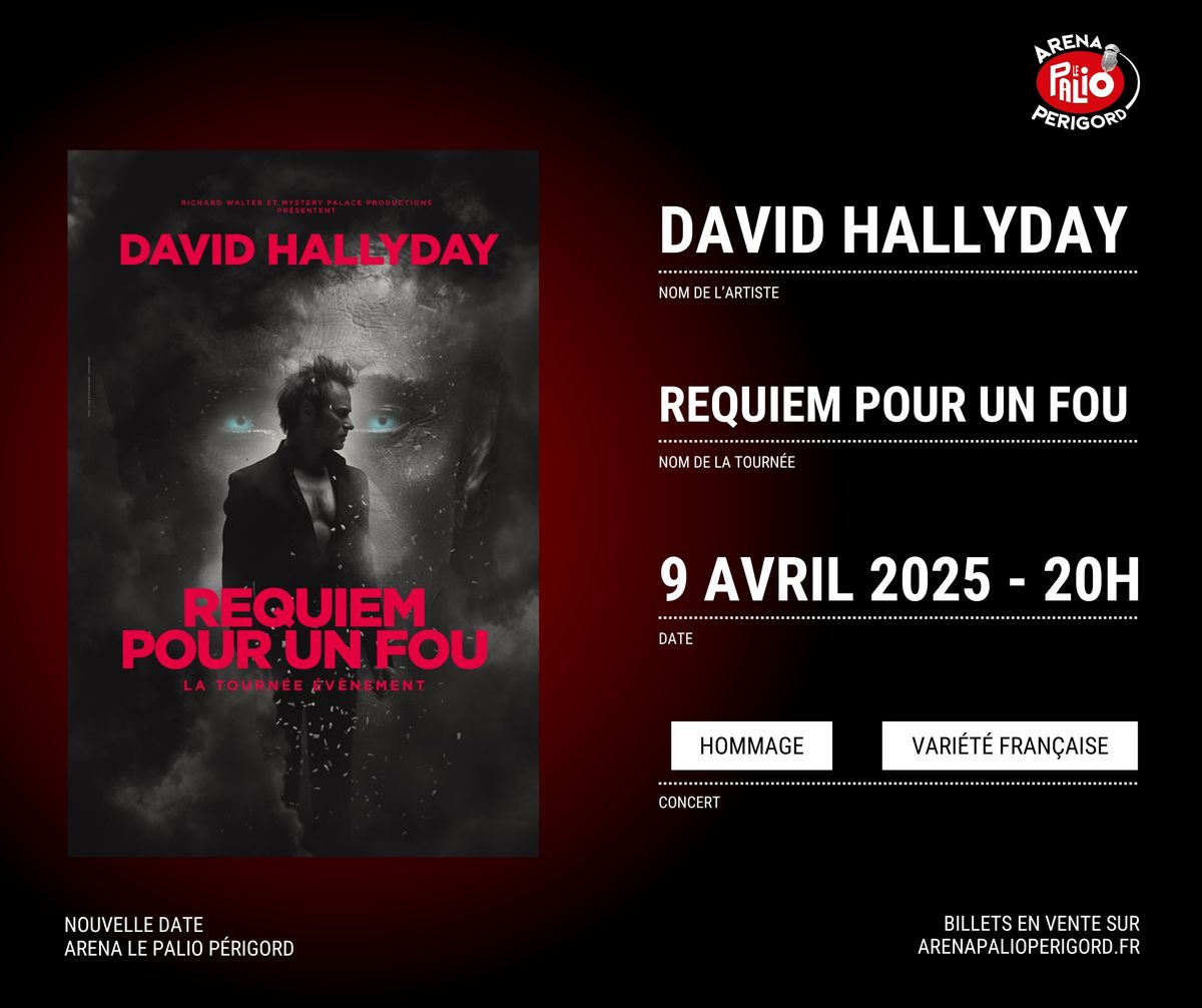 Requiem pour un fou - David Hallyday