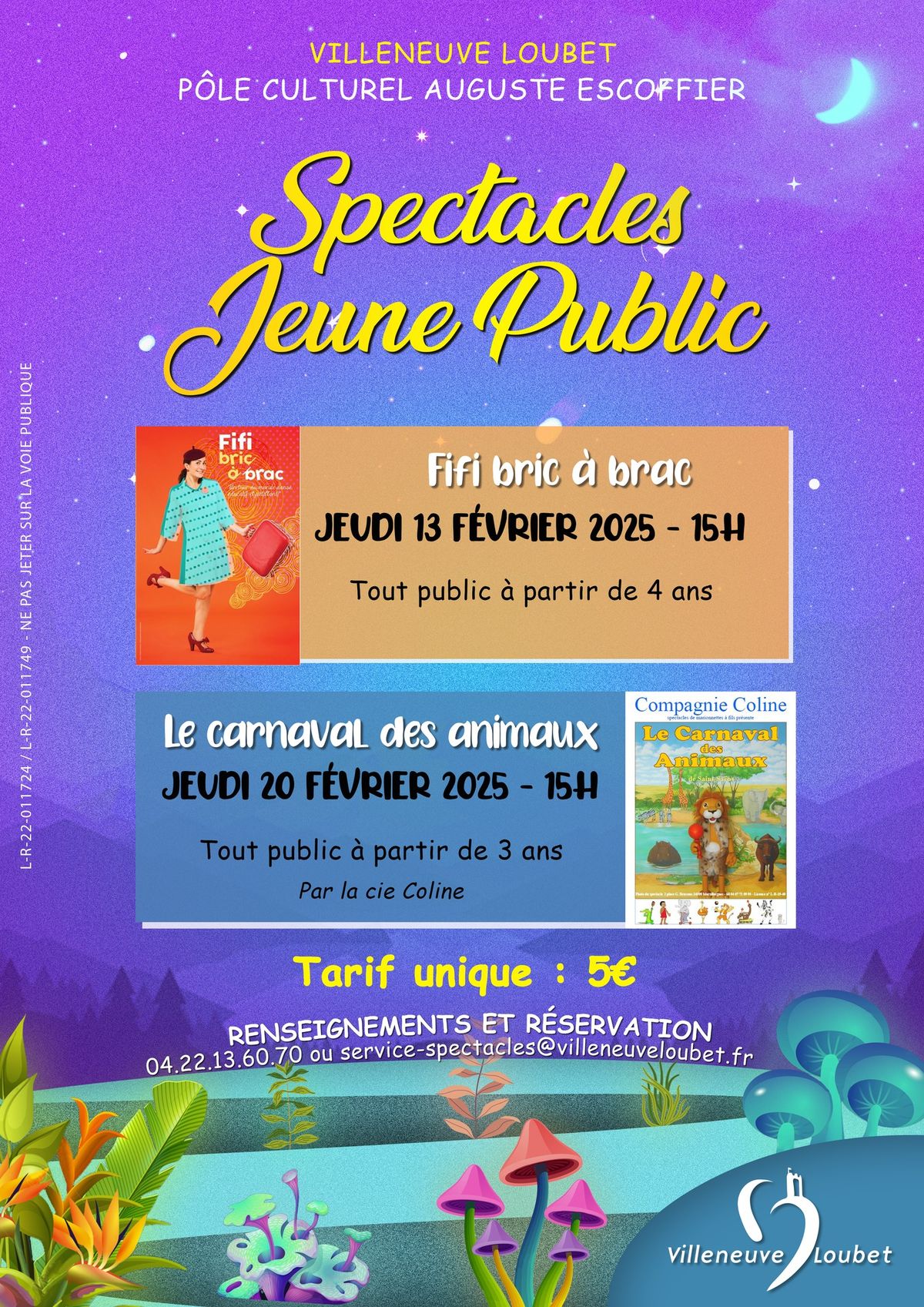 \ud83c\udfad SPECTACLES JEUNE PUBLIC - 13 & 20 F\u00c9VRIER \ud83c\udfad