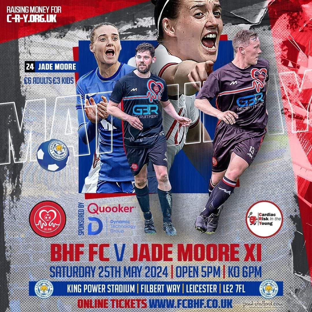 BHF FC vs Jade Moore XI 