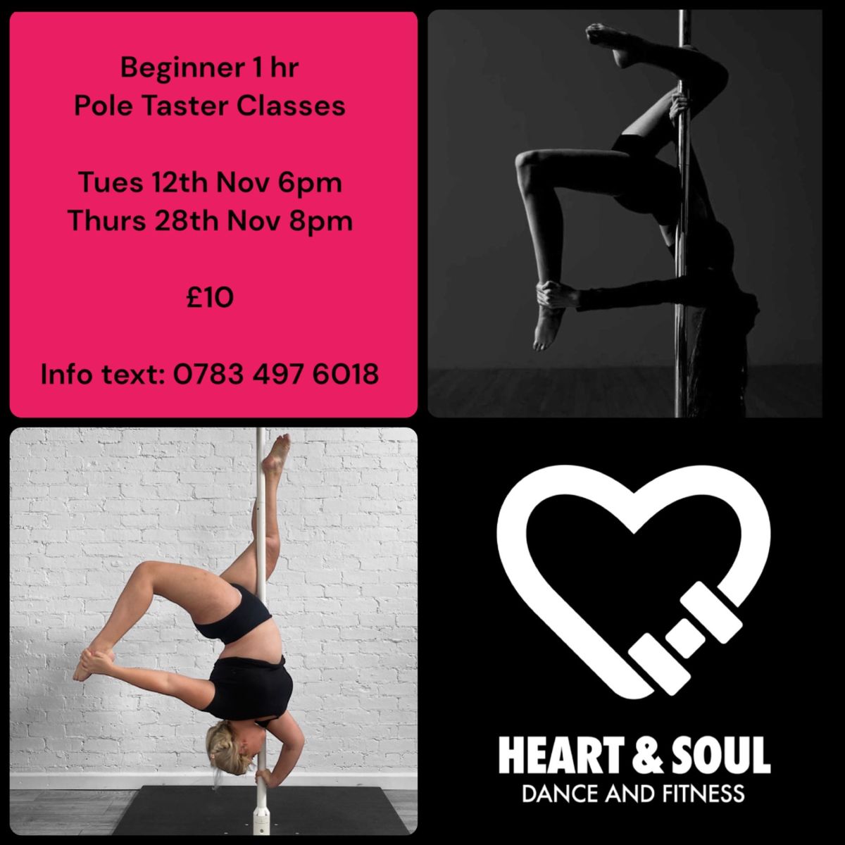 Pole Dance Fitness Taster Class