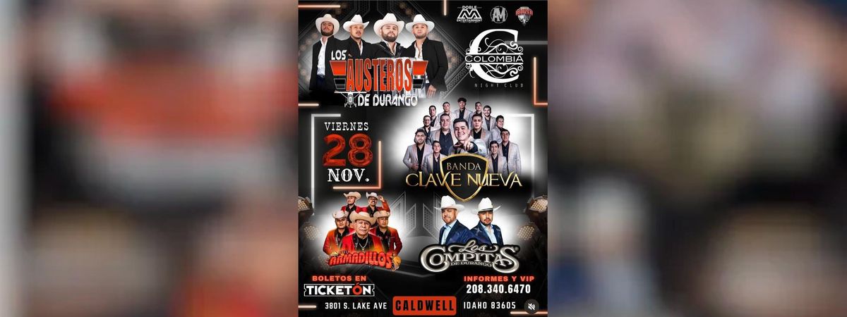 LOS AUSTEROS DE DURANGO, BANDA CLAVE NUEVA 