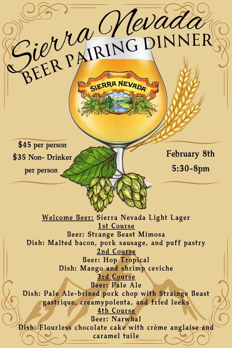 Sierra Nevada Beer Pairing 