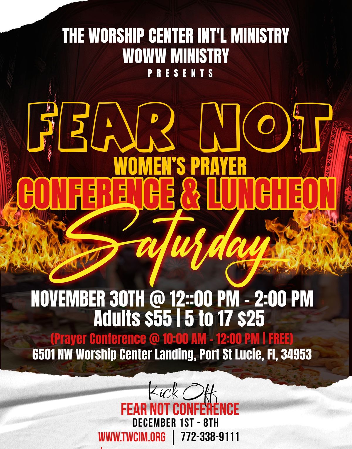 Fear Not Women's Prayer Conference & Luncheon