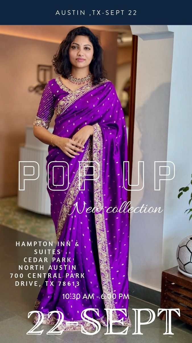 Teja Sarees- POP UP SHOP