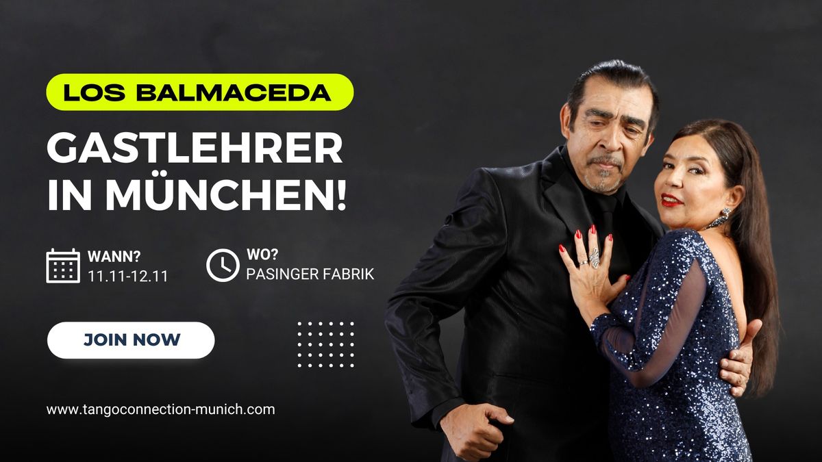 Los Balmaceda in M\u00fcnchen >>Tango-Gastlehrer!