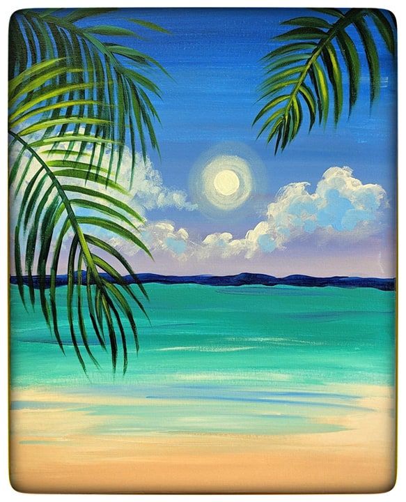 Bahama Breeze Paint and Sip