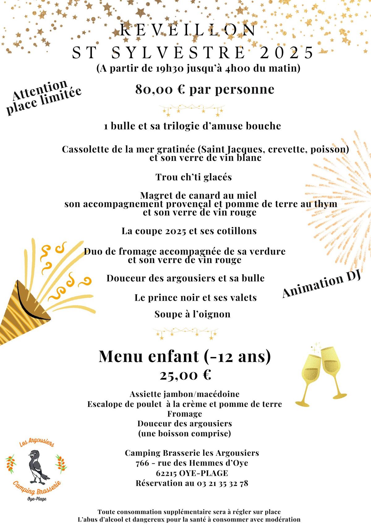 Reveillon Saint Sylvestre