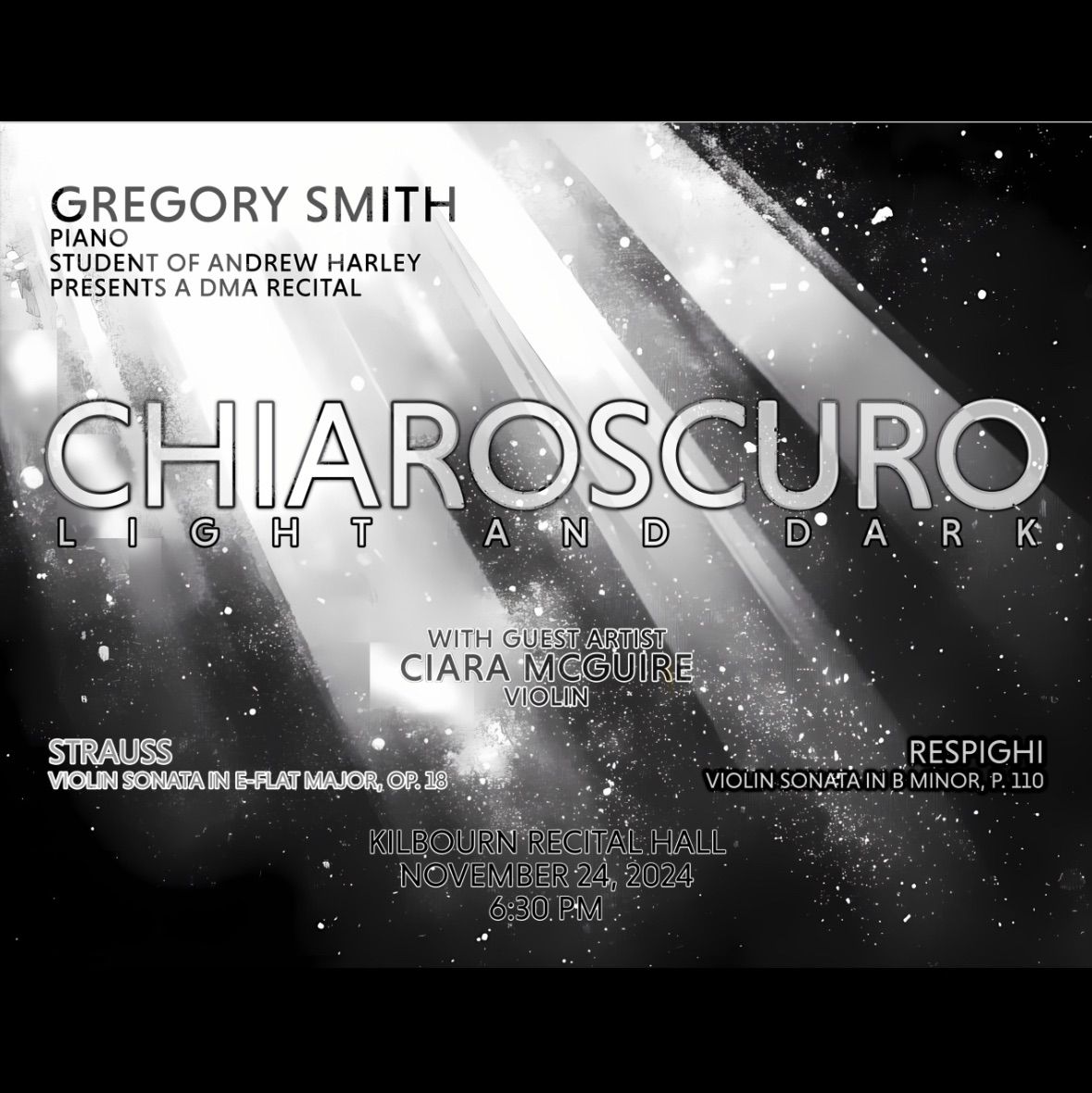 Greg\u2019s 2nd DMA Recital!!! - Chiaroscuro