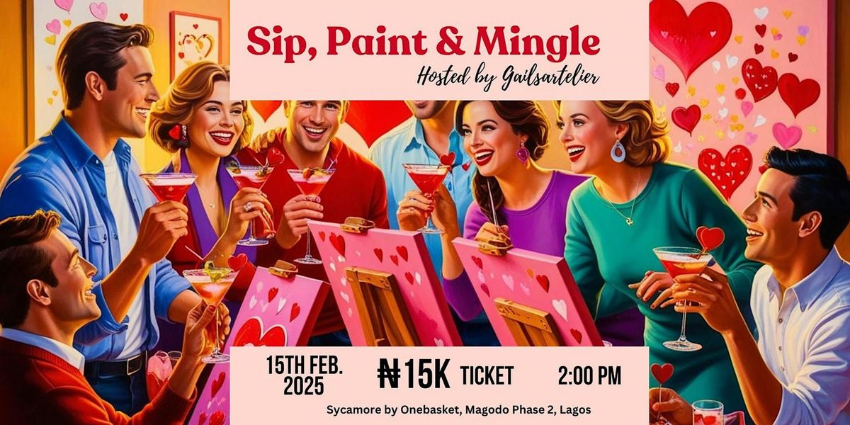 Sip, Paint & Mingle