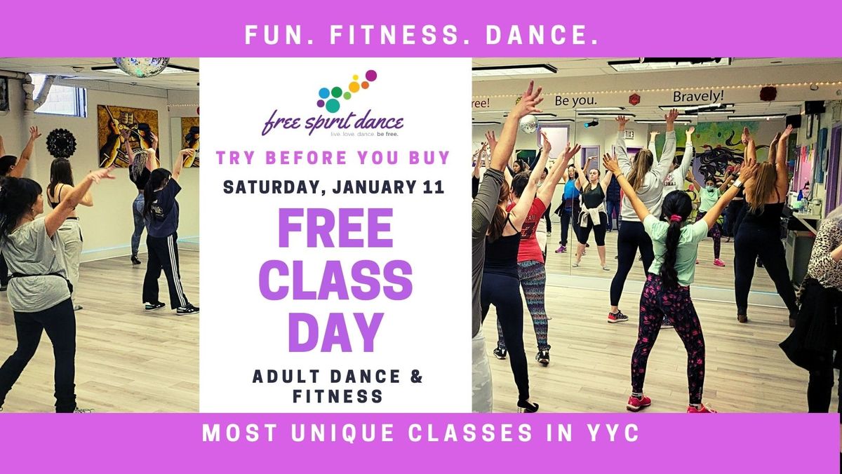 Free Class Day - January 11