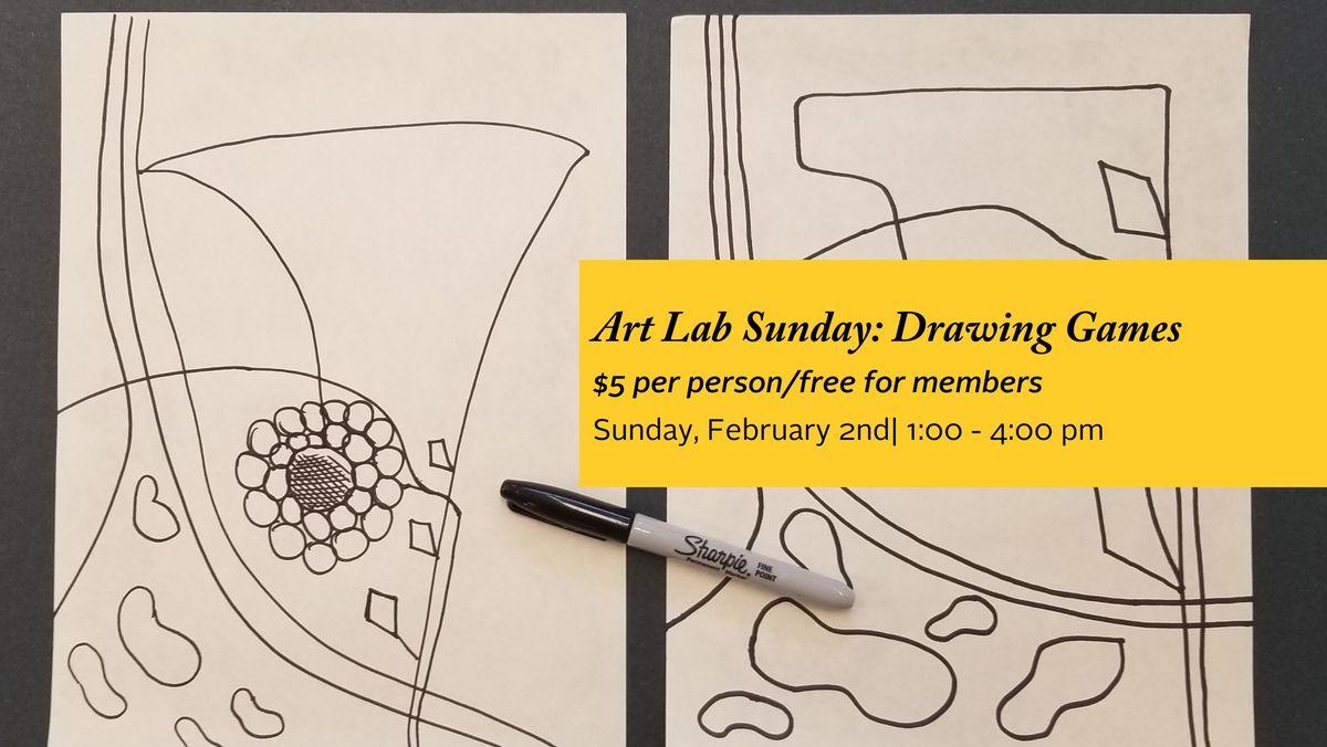 Art Lab Sunday: Drawing Games