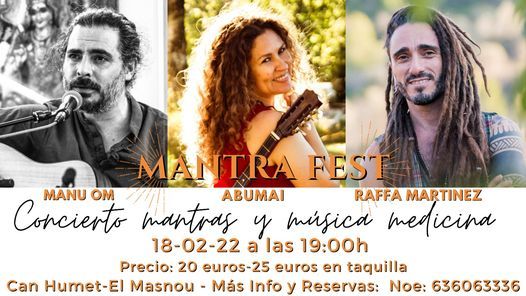 Concierto Invierno, Manu Om, Abumai (Astrid Brinck) Raffa Martinez