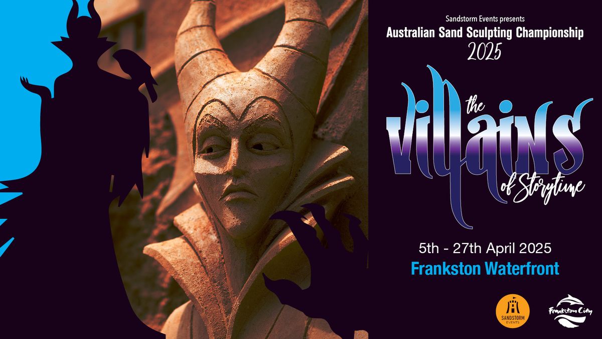 Australian Sand Sculpting Championship - The Villains Of Storytime