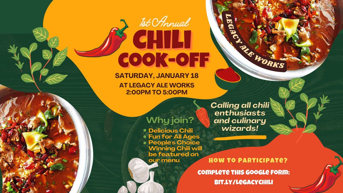 1st Annual Chili Cook-Off