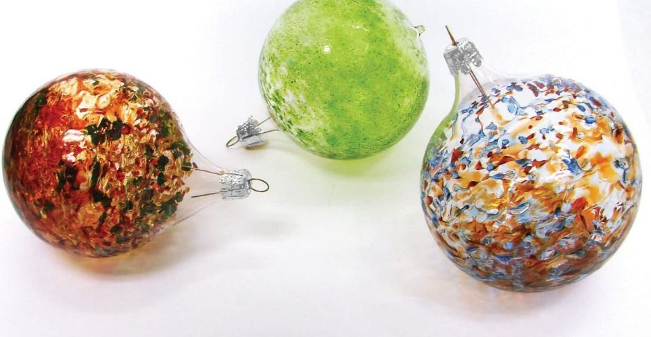 Blown Glass Ornament Class