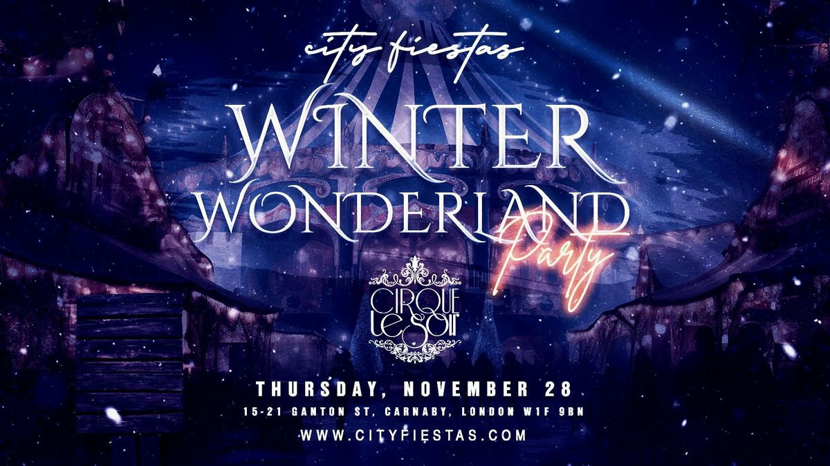 Winter Wonderland Party at Cirque le Soir!