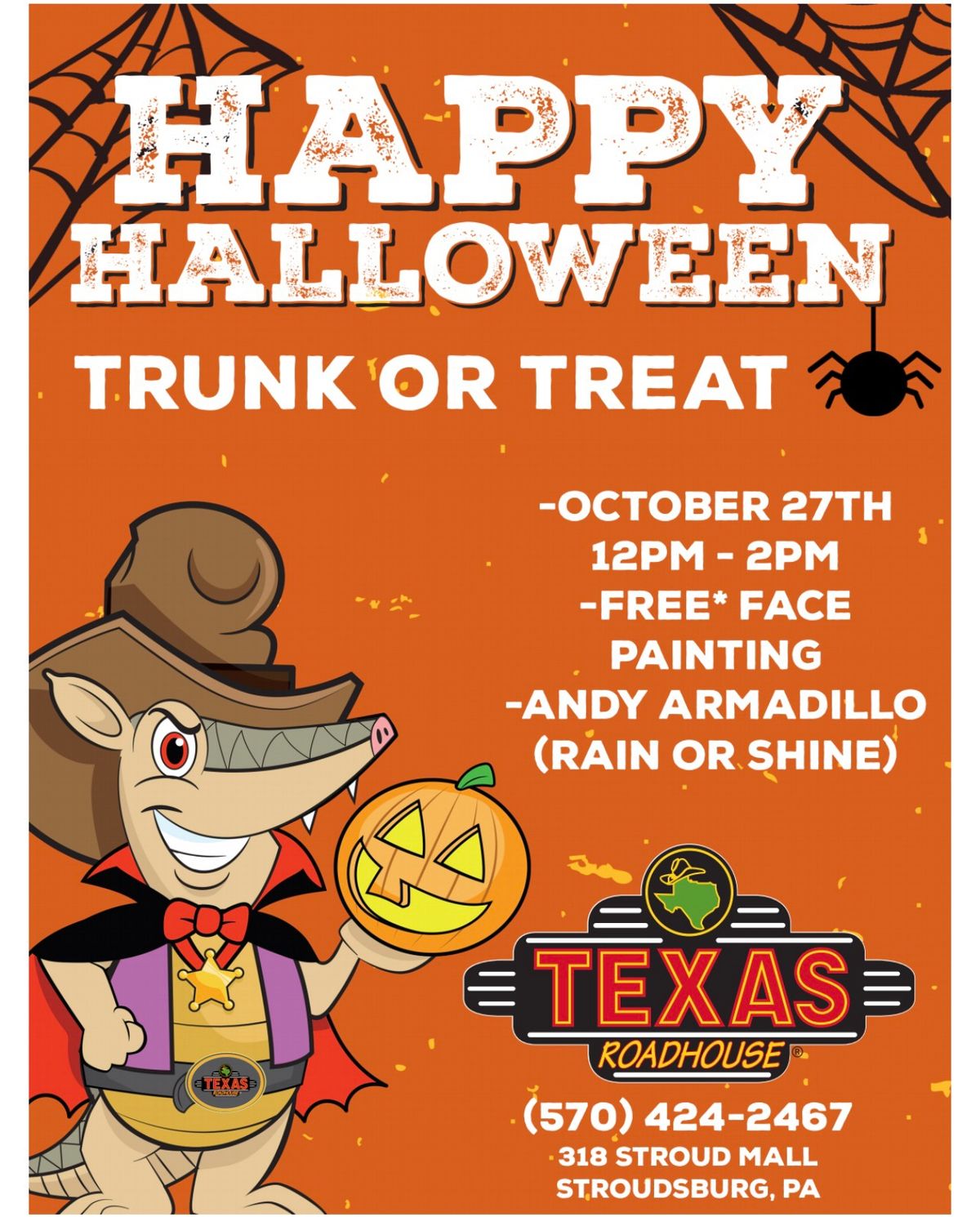 3rd Annual Trunk or Treat 