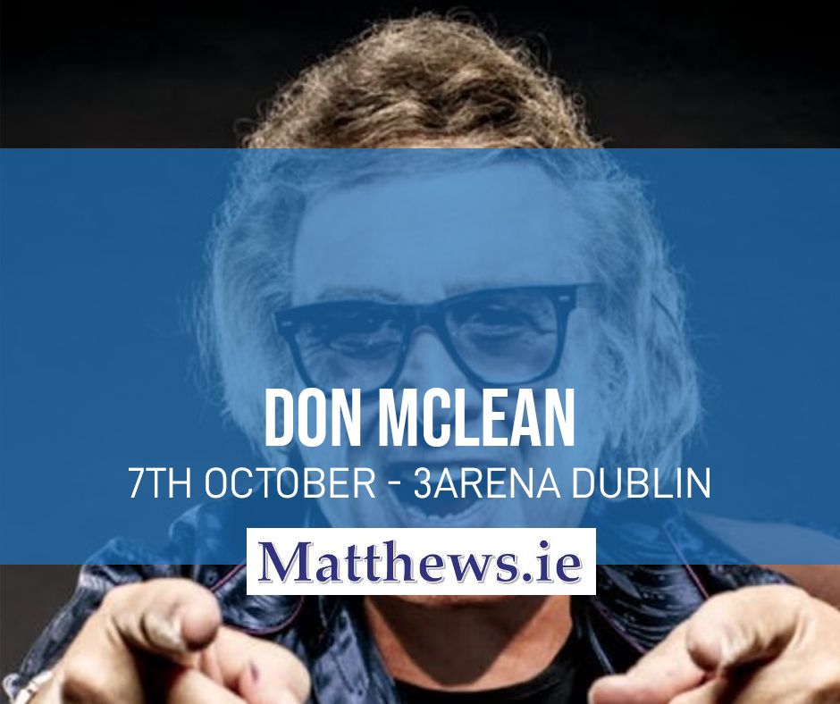 Don McLean (Bus to 3Arena - Dublin)