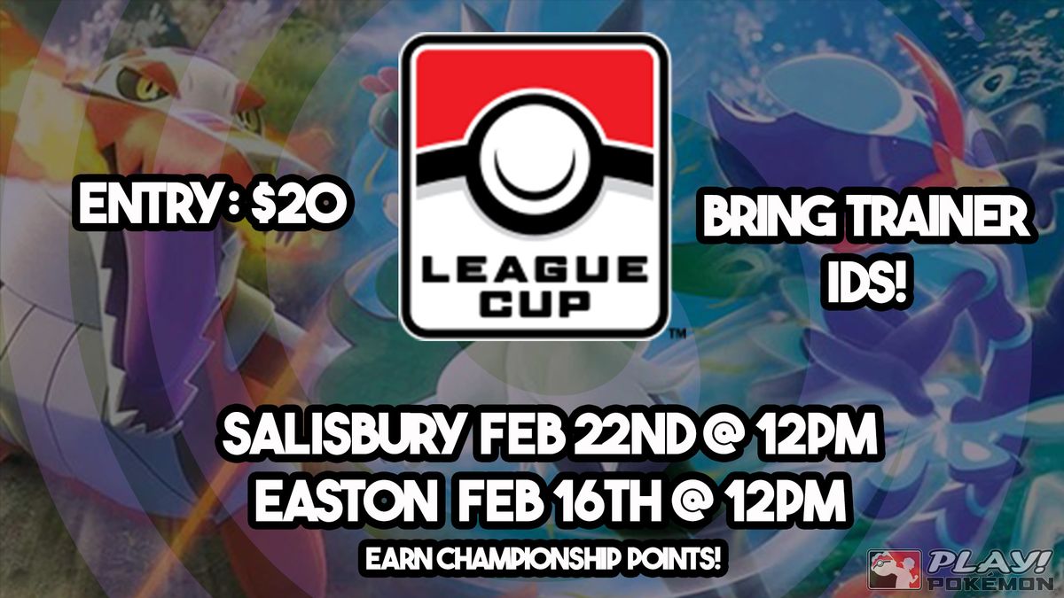 [Salisbury] Pokemon League Cup