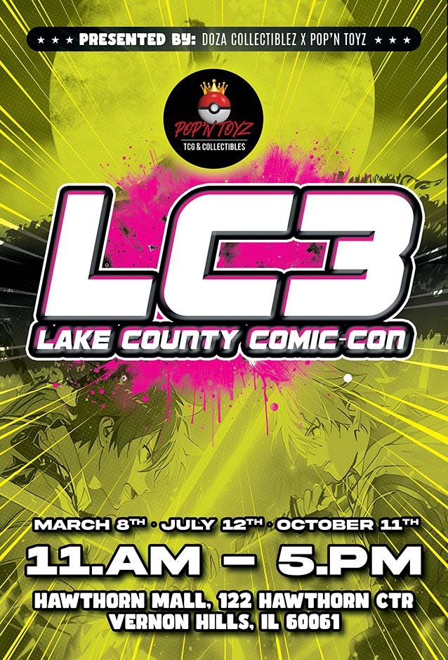 Lake County Comic Con \u201cLC3\u201d