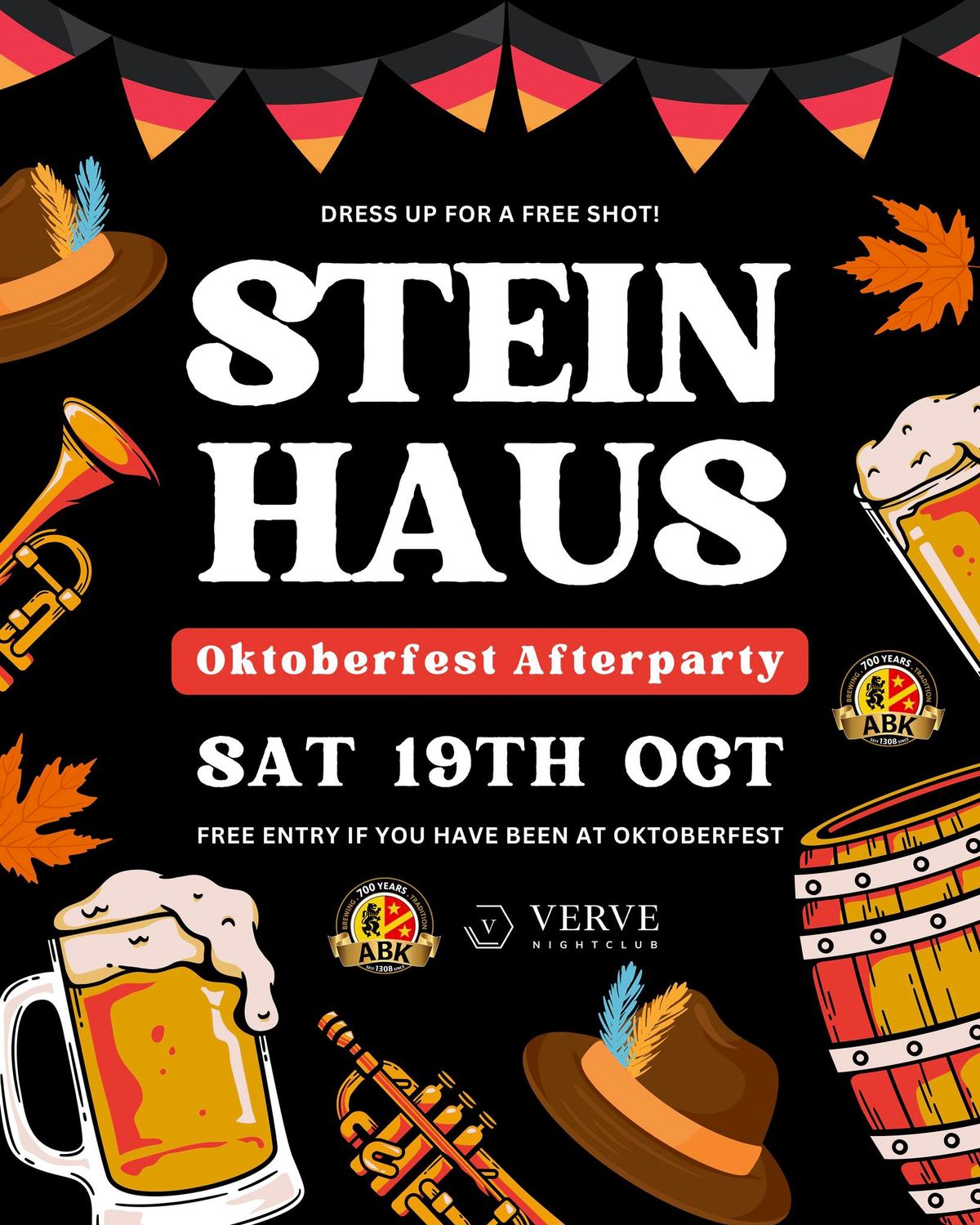 Steinhaus Oktoberfest Afterparty\ud83c\udde9\ud83c\uddea\ud83c\udf89\ud83c\udf7b