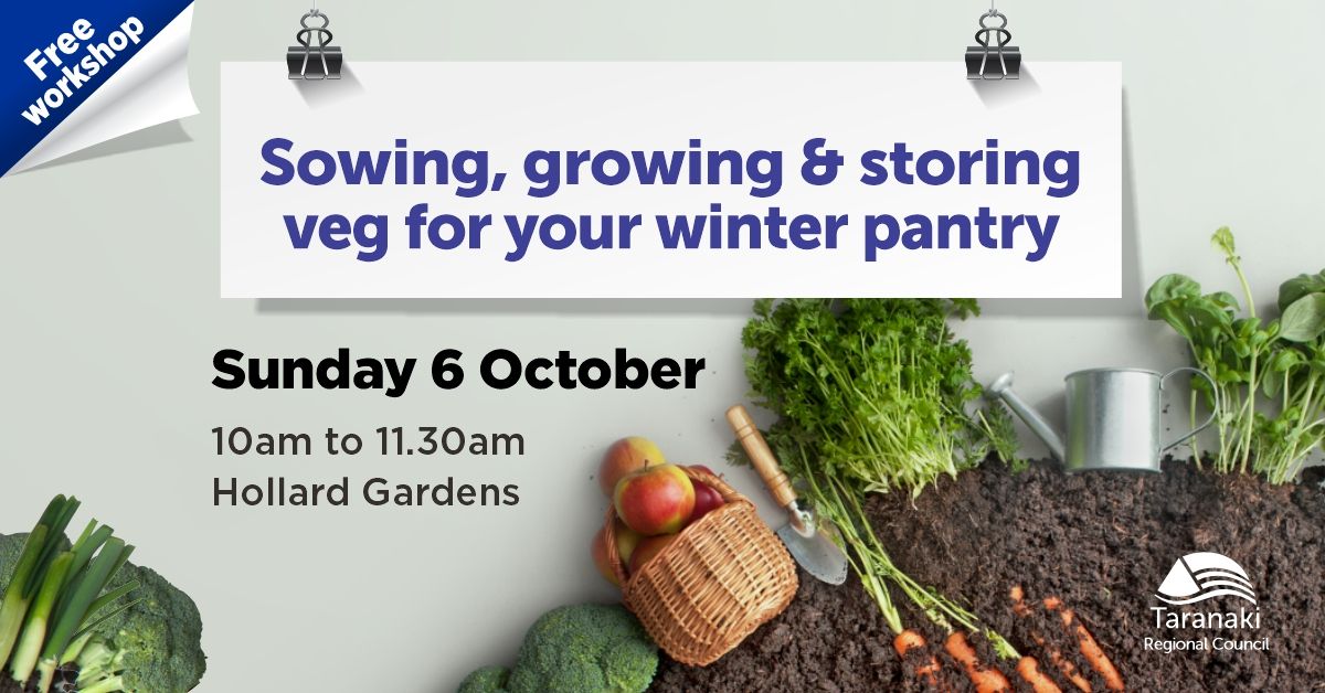 Sowing, growing & storing vegetables for your winter pantry