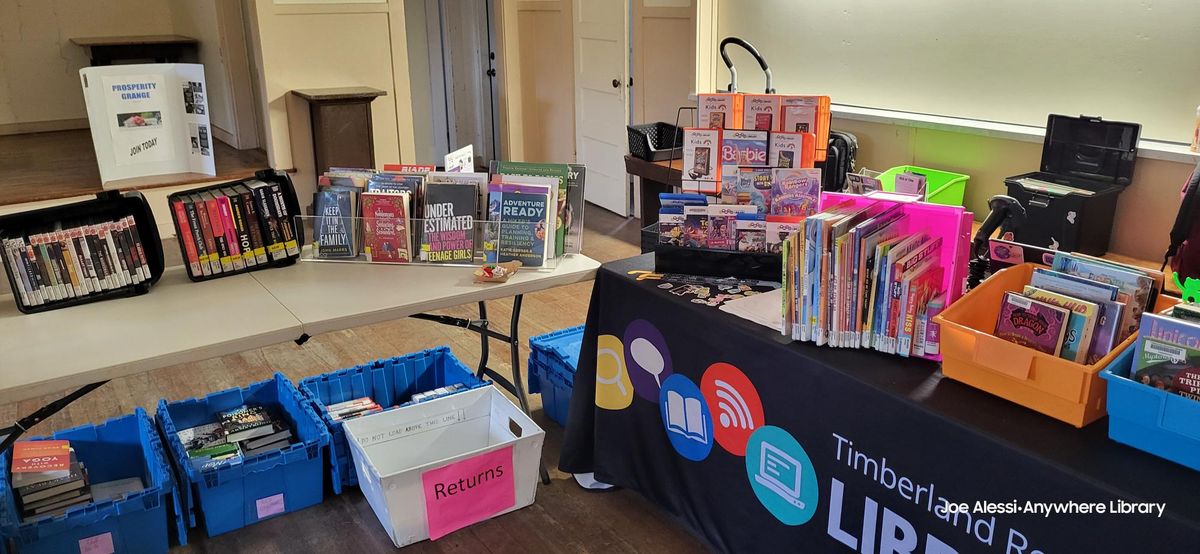 Anywhere Library @ Prosperity Grange on Steamboat Island