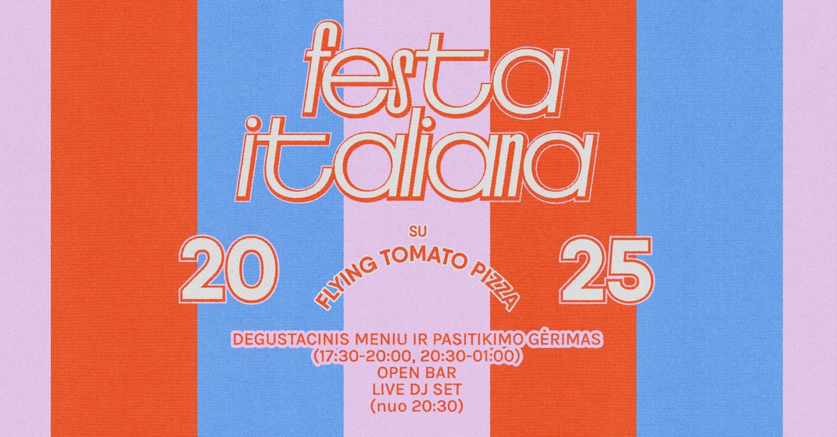 FESTA ITALIANA | 2025