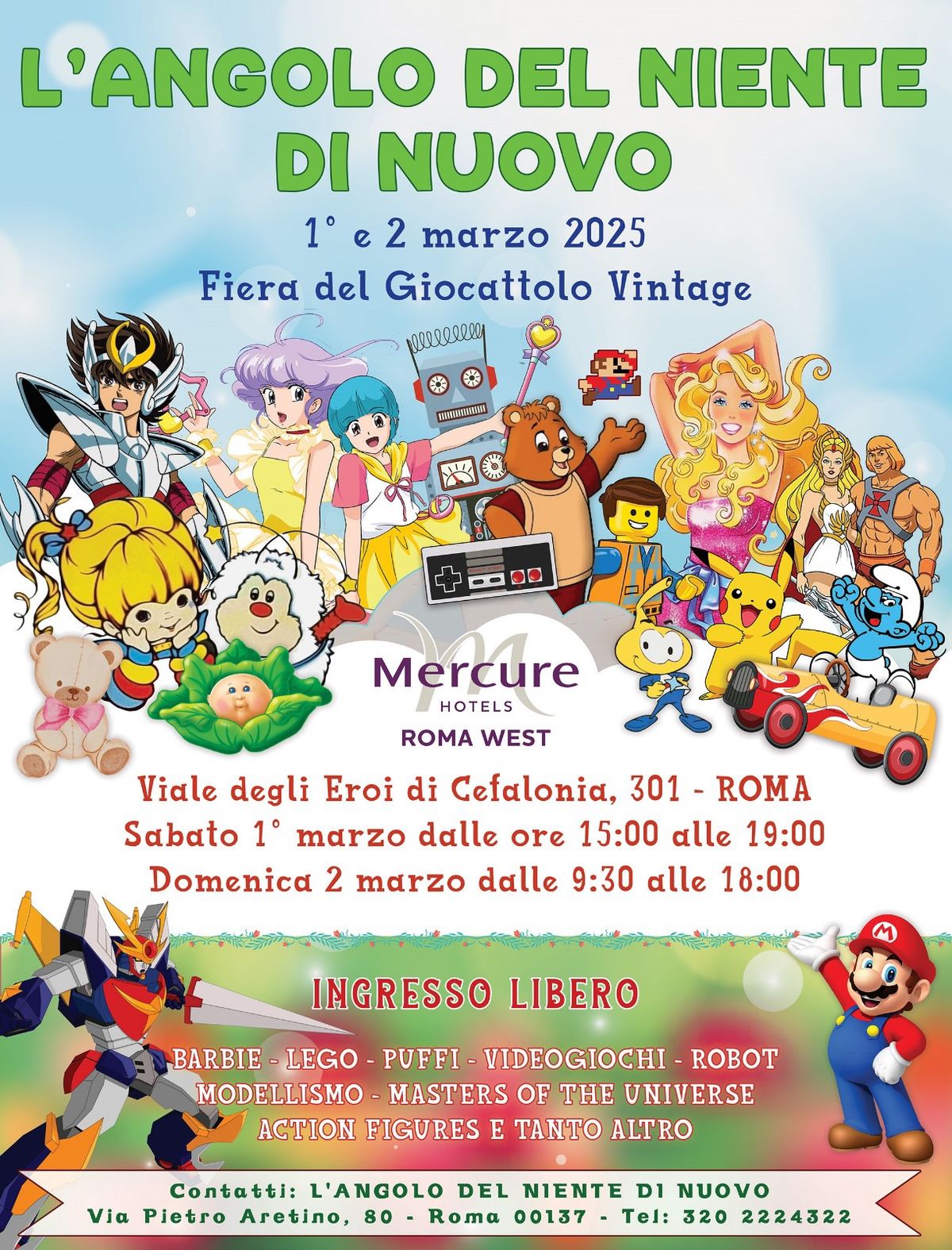 Fiera del giocattolo vintage 1 e 2 marzo