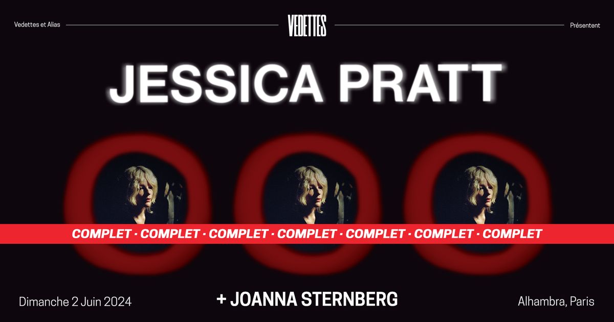 JESSICA PRATT + Joanna Sternberg | L'Alhambra, Paris