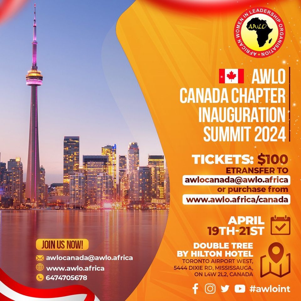 Join us for the AWLO Canada Inauguration Summit on April 19-21!