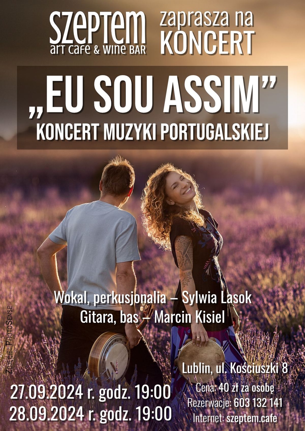 Koncert muzyki portugalskiej \u201eEu sou assim\u201d w Szeptem! 