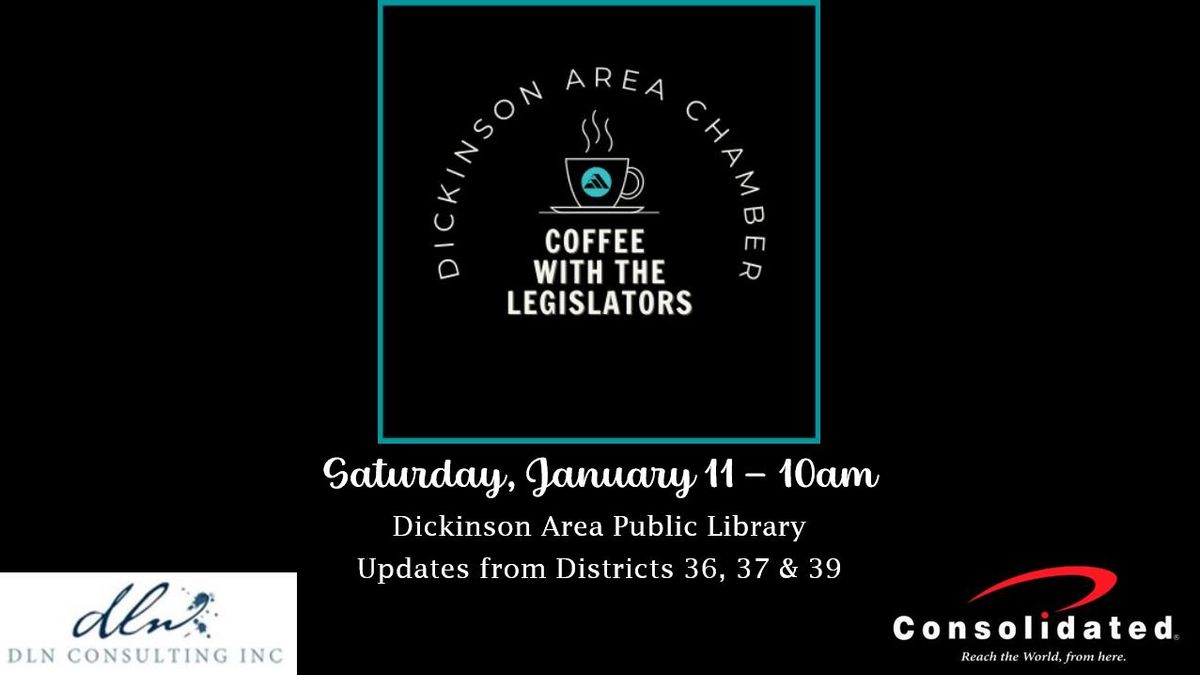 Coffee with the Legislators of Districts 36, 37 & 39