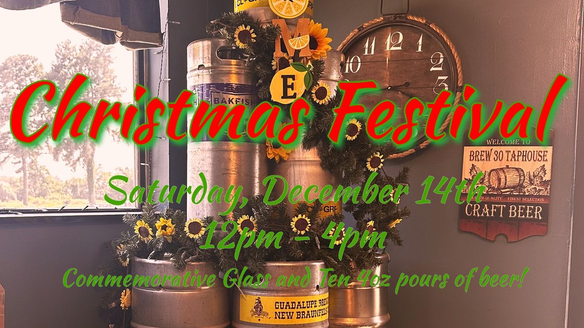 Brew:30 Christmas Craft & Beer Festival