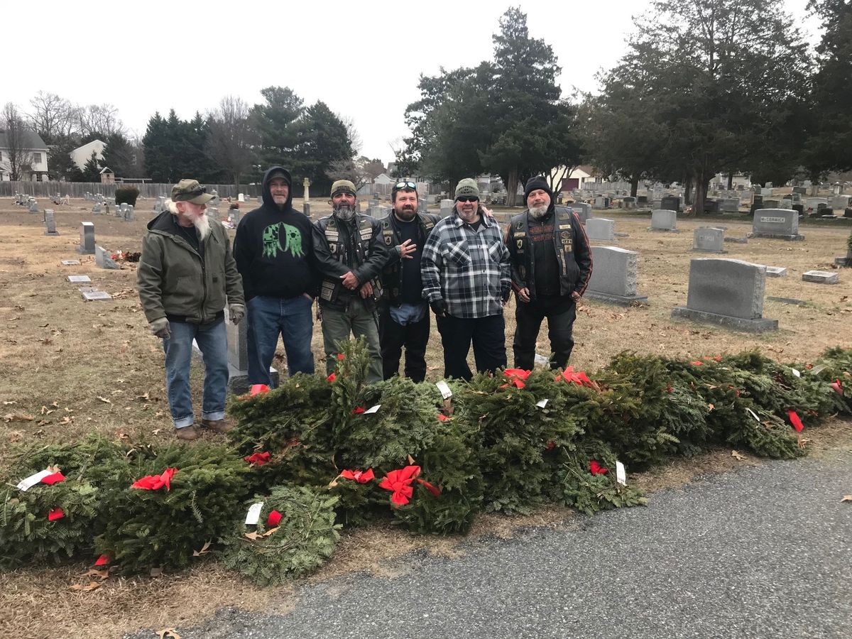 Wreaths Across America Cleanup day