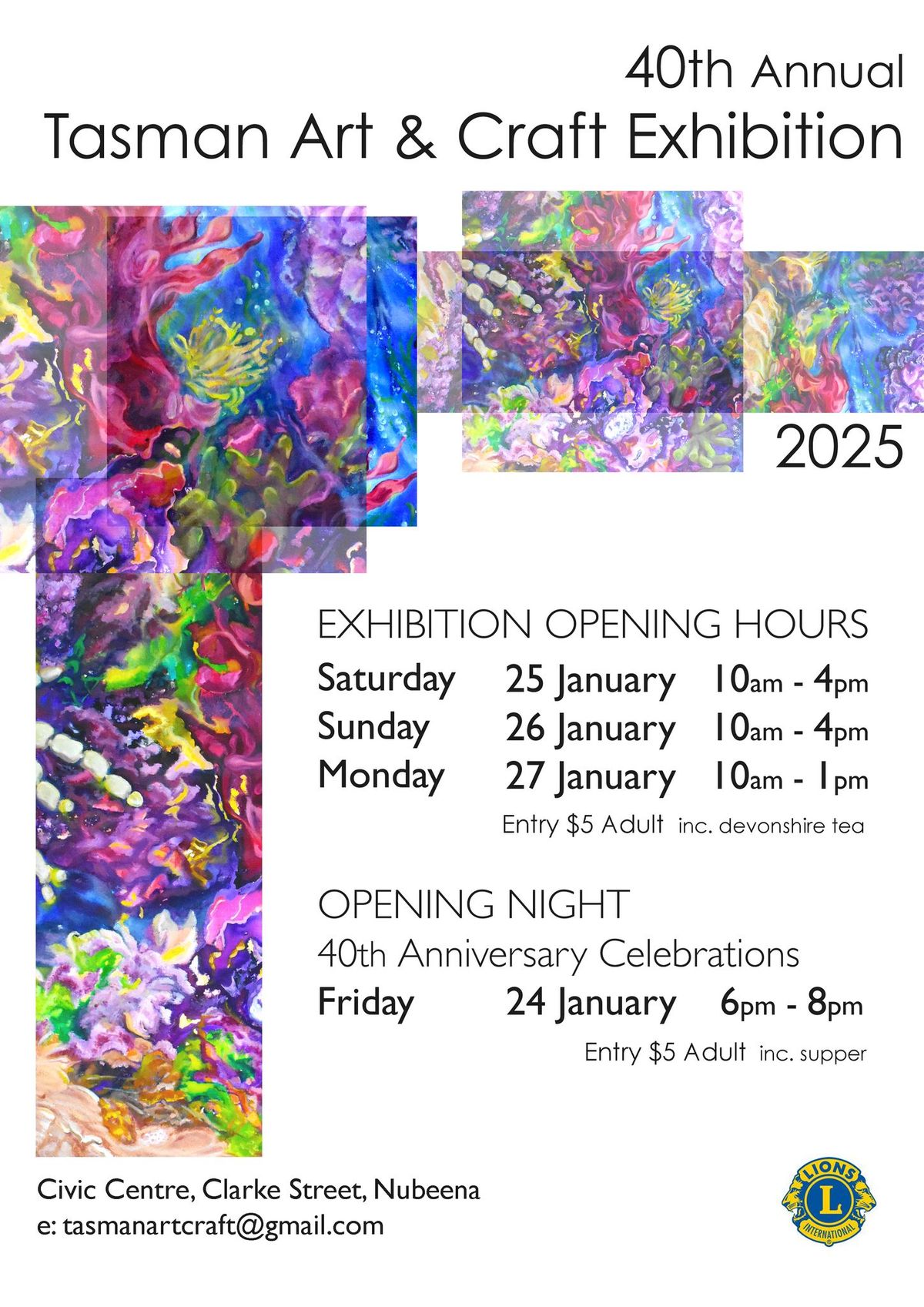 2025 Tasman Art & Craft Exhibition