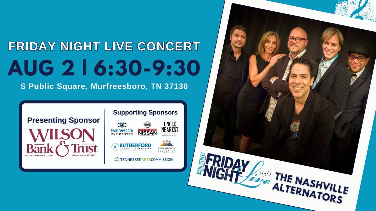 Friday Night Live w\/ The Nashville Alternators