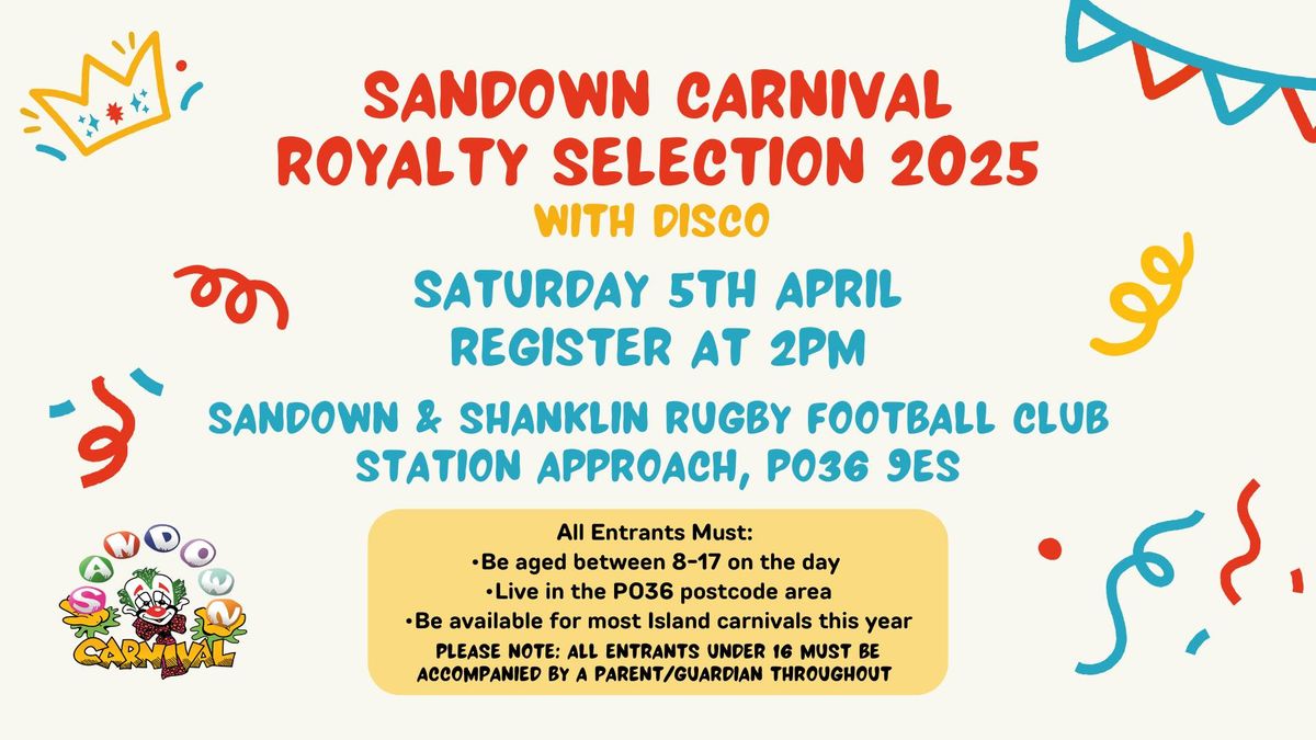 Sandown Carnival Royalty Selection 2025