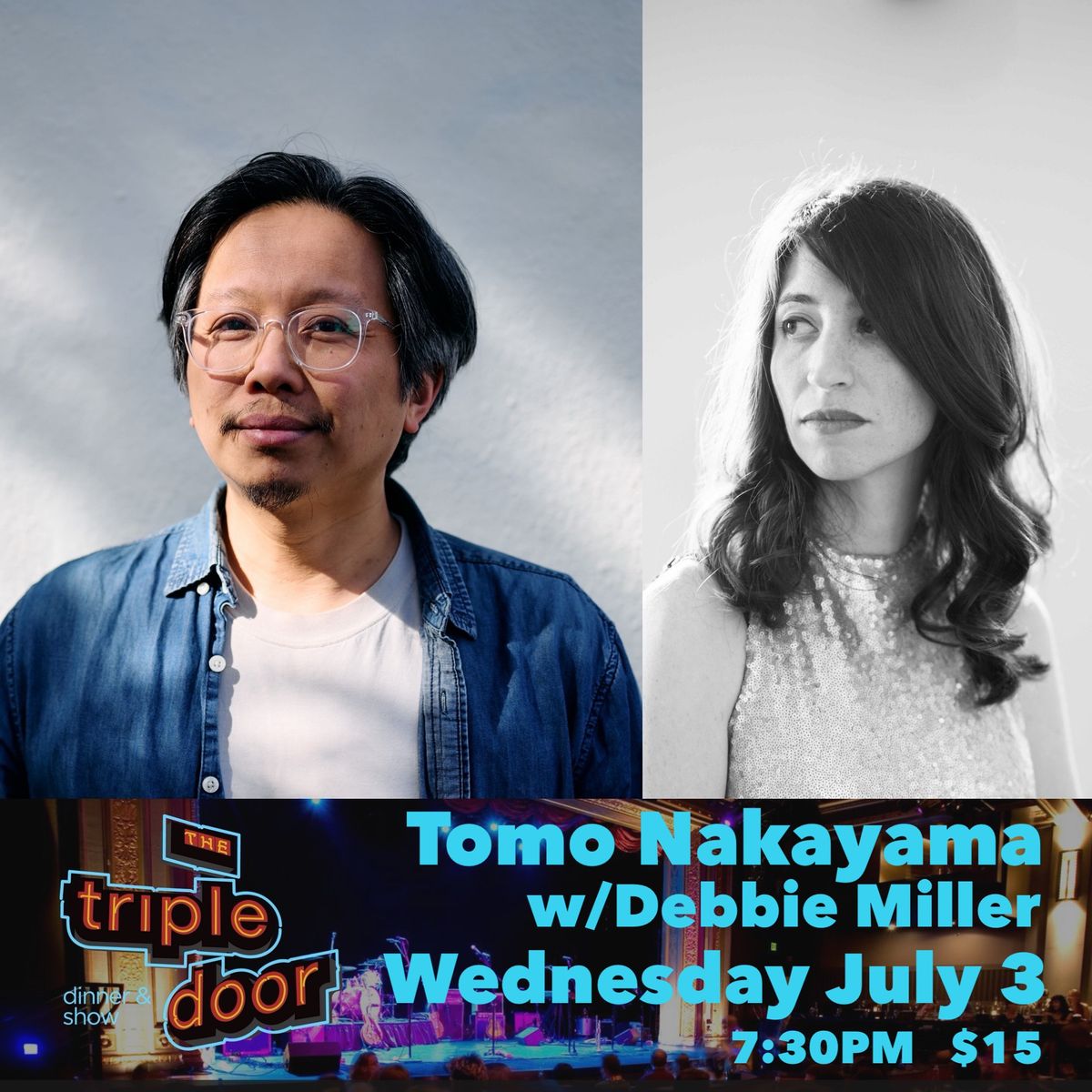 Tomo Nakayama, Debbie Miller at The Triple Door